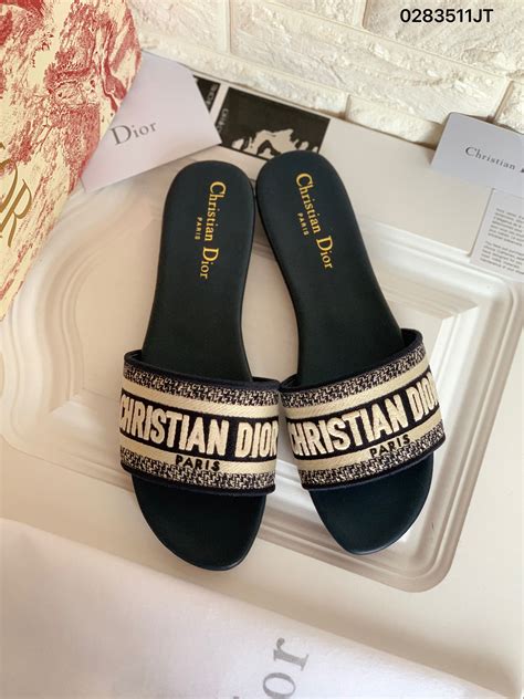 women's christian dior slippers|christian dior slippers for women.